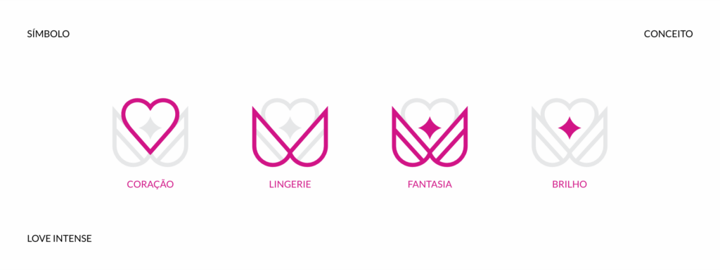 branding identidade visual sexshop lingerie intimates fantasia loja store logo