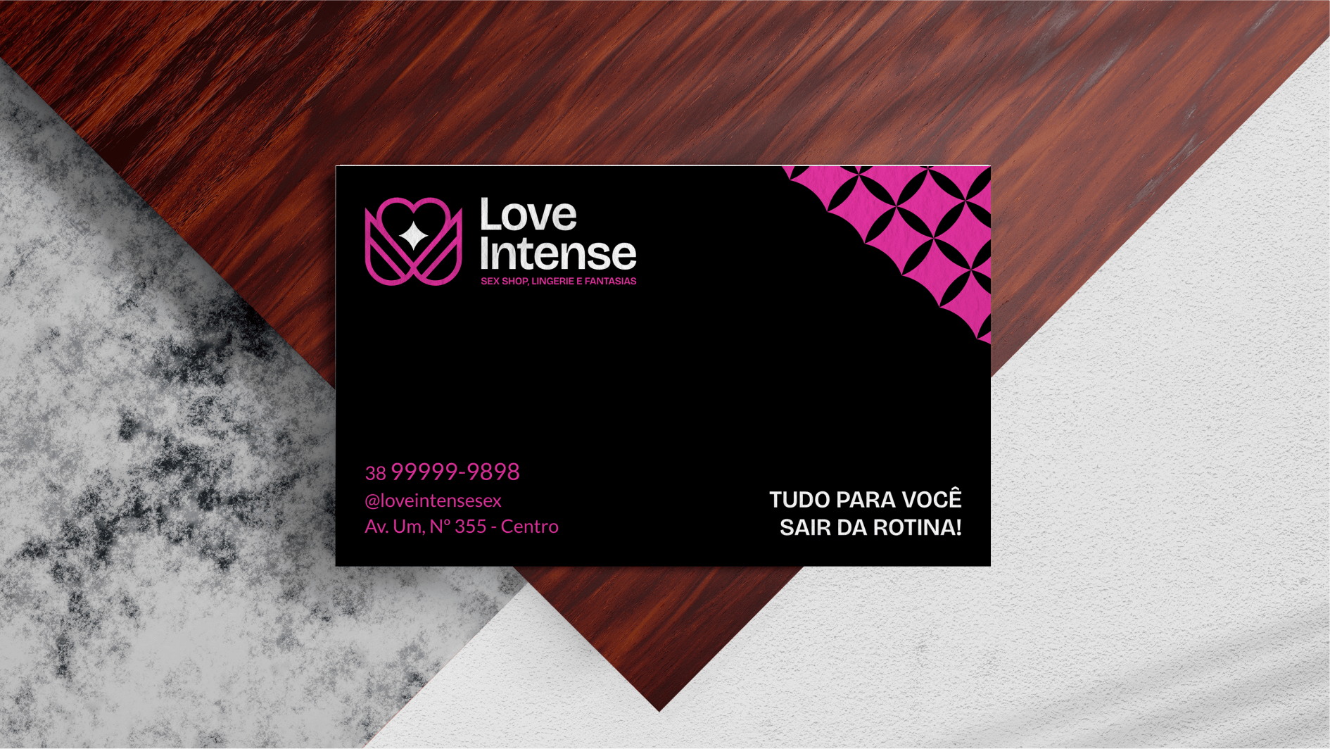 branding identidade visual sexshop lingerie intimates fantasia loja store logo