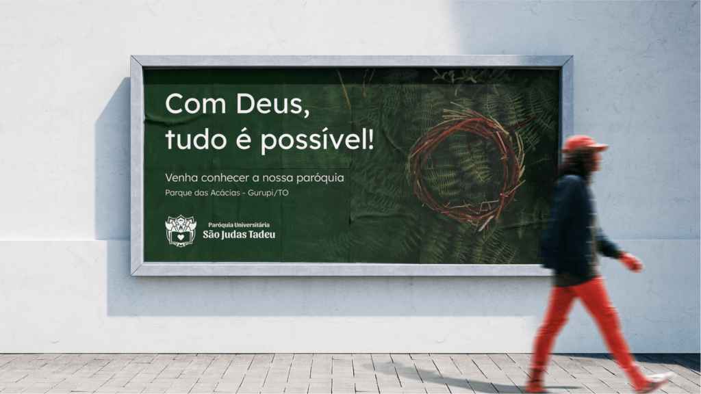 branding identidade visual marca logo paróquia igreja catolica envangelica são judas tadeu