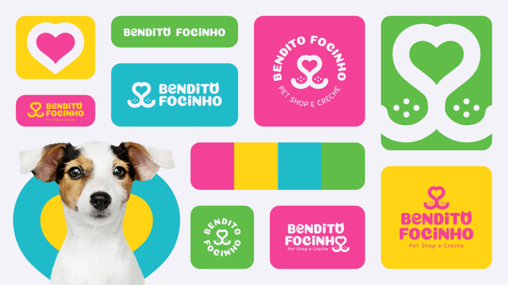 branding identidade visual pet shop cheche hospedagem clinica veterinaria logo